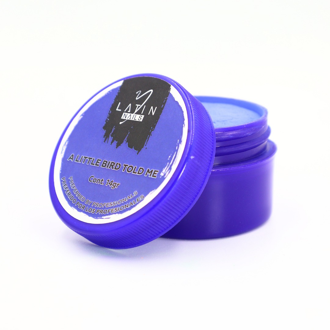 POLVO ACRILICO DE COLORES A LITTLE BIRD TOLD ME 14GR