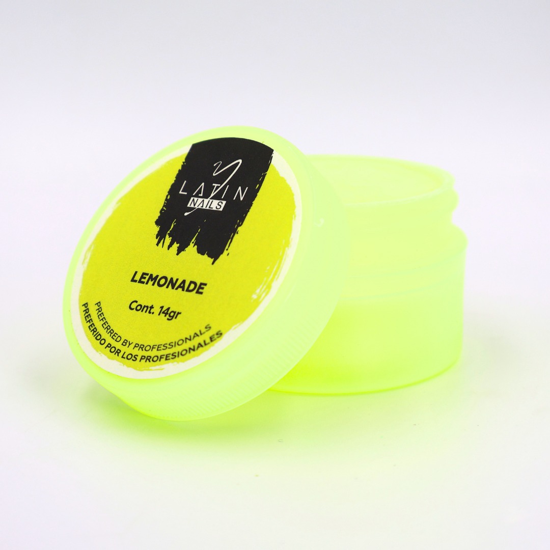 POLVO ACRILICO DE COLORES LEMONADE 14GR