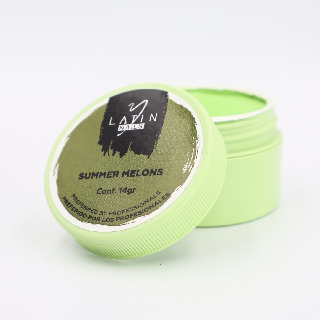 POLVO ACRILICO DE COLORES SUMMER MELONS 14GR